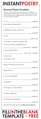 Free And Easy Poetry Assignment Just Print And Teach Poetry Highschoolenglish Middleschoolenglish Poetry Lessons Teaching Poetry Poetry Worksheets