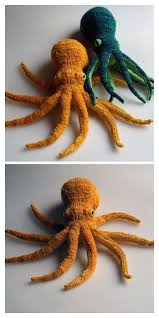 The toys will certainly be awesome for comforting premature babies in neonatal units. Opie The Mini Octopus Free Knitting Pattern Knitting Projects
