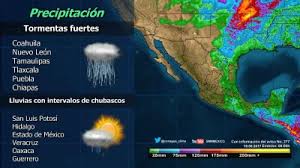 El tiempo en mendoza estará un tanto fresco por la mañana y algo nublado a lo largo de la jornada. Pronostico Del Tiempo Mexico Hoy 19 De Mayo Del 2017 Lluvias En Coahuila Nuevo Leon Y Tamaulipas Universitam
