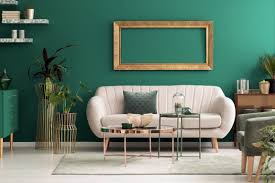 Sofa yang memiliki rangka kayu dengan kain pelapis warna cerah masih. 5 Trend Warna Rumah Minimalis Terpopuler 2020