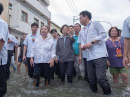 Image result for 在野黨不協助救災還說風涼話 蔡英文開砲了