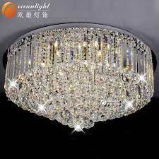 For these designs, the center of the ceiling is several inches to multiple feet higher than the ceiling near the perimeter of the room. China Design Ceiling Lamp Hanging Light Ceiling Lighting Crystal Chandelier China Ceiling Light Ceiling Lamp