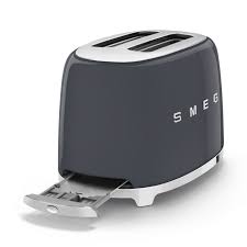 Toaster Grille Pain Gris Ardoise Tsf01greu Smeg Be