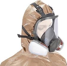 Bgs13 Full Face Respirator Mask,Respirator Mask with Filters,Gas Cover  Organic Vapor Mask for painting, logging, welding