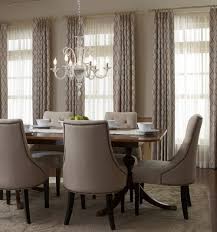 When picking the best window treatment for the living or dining room, you have more flexibility than, say, the bathroom or kitchen, and much of it rides on personal preferences. Boutique Crown Pleat Drapery Patterns Dining Room Window Treatments Dining Room Drapes Dining Room Curtains