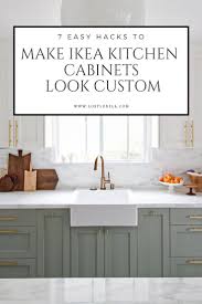 7 Easy Ways To Make Ikea Kitchens Look Custom Lost Luxe Ikea Kitchen Inspiration Ikea Kitchen Remodel Ikea Kitchen Cabinets