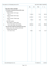 4.8.2 click here to download boq. Smm7 Bill Of Quantities