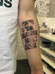 Hokusai's woodblock print of the great wave off kanagawa is an iconic piece of art, and these hokusai wave tattoos capture it perfectly! Pin On Tattoos I Might Want