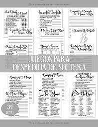 Puedes usar esta versión gratuita para imprimir o hacer tu propia lista. Juegos Para Despedida De Soltera Spanish Edition Silva Silva 9781790186983 Amazon Com Books