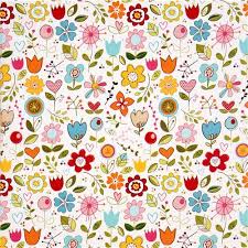 Riley Blake Blumen Stoff Mit Lustigen Blumen Herz Blatt Easter Fabric Riley Blake Fabric Flower Heart