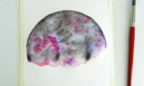 How To Paint A Night Sky In Watercolor Two Tutorials I tried to keep the painting simple and easy. how to paint a night sky in watercolor
