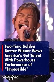 Two Time Golden Buzzer Winner Angelica Hale Wows Judges With Impossible Performance On America S Got Ta Americans Got Talent Got Talent Videos Singing Videos