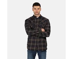 Comparez et achetez des chemises en polaire pour homme pas cher sur shopalike. Chemise A Carreaux Homme Doublee Polaire Avec Manches Longues Tavior Gris Regatta