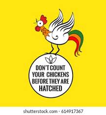 Don T Count Your Chickens Before They Are Hatched Images Stock Photos Vectors Shutterstock