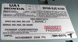 Use our honda radio code generator completely free of charge and unlock your honda stereo in just a few minutes. 2008 Honda Civic Radio Code Location