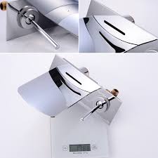 You may also like glas led wasserfall wasserhahn waschtischarmatur einhebelmischer mischbatterie product description produkteigenschaften: Wand Montiert Bad Waschbecken Wasserhahn Led Wasserfall Bad Mischbatterie Temperatur Control Led Wasserhahn Chrom Schwarz Fertigen L1010 5 Off