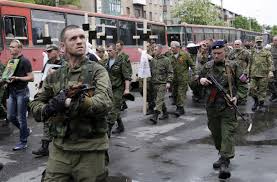An industrial city in eastern ukraine, in the donets basin; Separatist Rebels In Ukraine S Luhansk Switch To Russian Rouble