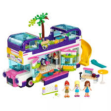 Lego Friends Friendship Bus Lego Playhouse Building Kit 41395 In 2020 Lego Friends Lego Girls Building Sets For Kids