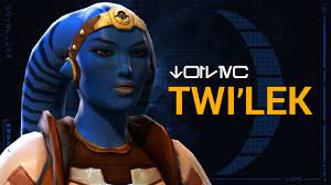 Blue twilek