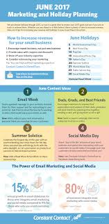 June 2017 Marketing And Holiday Planning Constant Contact Marketing Marketing Tips Holiday Planning