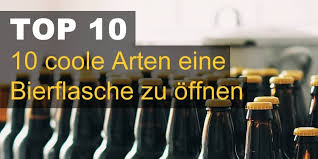 10 Coole Arten Eine Bierflasche Zu Offnen Kaufdex Bierflaschen Flaschen Bier