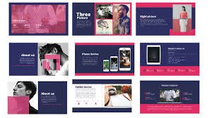 Clean, modern & professional design template. Modern Minimal Free Powerpoint Template