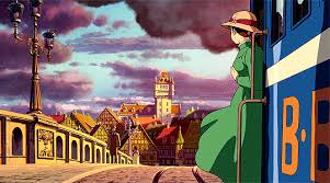 While howl does live in a moving castle, the castle tends to remain in the rolling hills of nature. Howl S Moving Castle Gifs Wifflegif