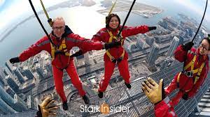 It is the tallest outdoor glass skywalk in the world, without. Cn Tower Edge Walk Toronto Canada Youtube
