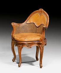 C1740 Fauteuil De Bureau Louis Xv France Ca 1740 Beech Molded And Finely Carved W With Images Rustic Furniture Diy French Furniture Sofa Leather Furniture