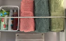 In thisa�decorative towels for bathroom ideas, the raffia rope and burlap are combined to create a nice rustic look. Episode 168 Rv Wet Bath Hacks Girl Camper