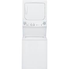 Left and right arrows move across top level links. Ge White Laundry Center 3 8 Cu Ft Washer And 5 9 Cu Ft 240 Volt Vented Electric Dryer Gud27essmww The Home Depot