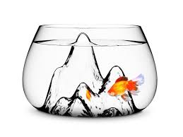 Underwater Landscape Fish Bowl Glass Fish Bowl Fish Bowl Goldfish Bowl