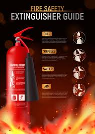 Check out our free fire extinguisher training video osha, including fire extinguisher types, the pass method for using fire extinguishers, and when to fight. Download Fire Extinguisher Vertical Poster With Big Image Of Fire Fighter Flame And Editable Text With Pictograms Illustration For Free Fire Safety Poster Fire Extinguisher Extinguisher