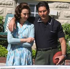 See more of the many saints of newark on facebook. Vera Farmiga And Jon Bernthal Wear Their Sunday Best On Sopranos Sequel Set Daily Mail Online