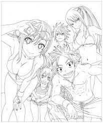 Fairy tail coloring pages for kids. Fairy Tail Free Printable Coloring Pages For Kids