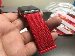 Seriously red, michaela foster marsh tracklist. The New Product Red Sport Loop On My Ss S3 This Thing Is Seriously Red Applewatch