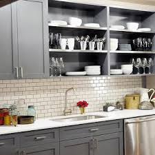 Doorless Kitchen Cabinets Design Ideas