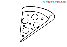 There are easy pictures to draw everywhere you look. How To Draw Pizza For Kids How To Draw Easy