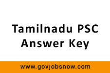 Tnpsc Jr Analyst Exam Keys 2019 Tamil Nadu Keys Govjobsnow Com Exam Answer Answer Keys Exam Schedule