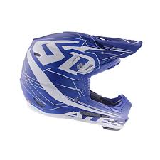 6d 2019 Youth Atr 2y Aero Offroad Helmet Blue