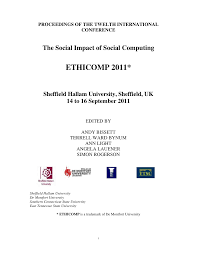 We did not find results for: Pdf Ethicomp 2011 Conference Proceedings The Social Impact Of Social Computing