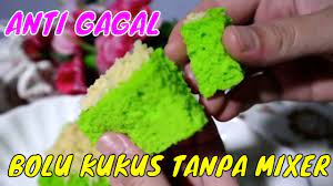 Bolu kukus biasanya dicampur dengan pasta pandan, cokelat, atau susu yang terasa creamy. Bolu Kukus Anti Gagal Tanpa Mixer Dan Soda Bolu Kukus Untuk Pemula Youtube