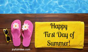 When is the first day of summer?welcome to the question of the day. First Day Of Summer Harvest Church