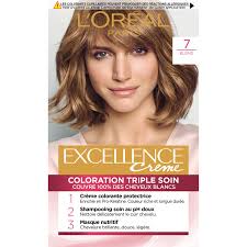 Vidéos, tutoriels et diagnostics personnalisés sur le site. Coloration Permanente 7 Blond L Oreal Paris Excellence Creme La Boite A Prix Carrefour
