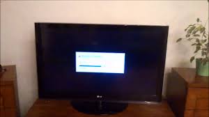 How To Upgrade Firmware Lg Tv 42lh4000 Youtube