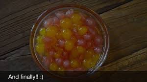 Once you have your tapioca balls formed, ununiformed and all, you're going to need to boil them to get that signature bouncy texture. Popping Boba Recipe Homemade Youtube