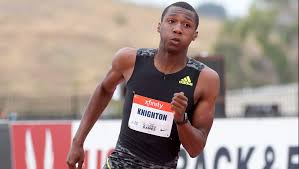 However the world and olympic records are still held by jamaica's usain bolt who remains the jacobs became the first man to win the 100m other than usain bolt since justin gatlin in 2004. Erriyon Knighton 17 Year Old Pro Sprinter Breaks Usain Bolt Junior Record