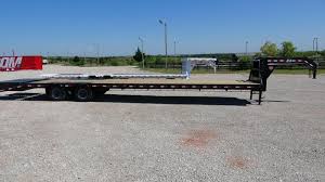 We offer a variety of sizes from 8.5'x22' gooseneck car haulers all the way our gooseneck deck over trailers run 8'x18' up to 8'x40' tandem to triple axle. Flatbed Trailers For Sale In Oklahoma City Ok Near Me