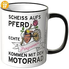 Motoking Tasse Spruch Scheiss Aufs Pferd Echte Prinzessinnen Schwarz Tassen Mit Spruch Lustige Kaffeebecher Pa Tassen Spruche Schone Tassen Tassen