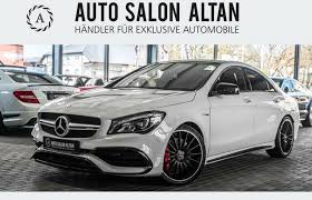 For more information or to reserve please call 0121 377 7800 Mercedes Benz Cla 45 Amg Cla45 Amg 4matic Navi Comand Night Paket Pano Used Buy In Trossingen Price 41770 Eur Int Nr 174 Sold